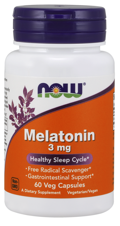 NOW Melatonin Capsules - Buy Online Vitamins | South African Cheaper ...