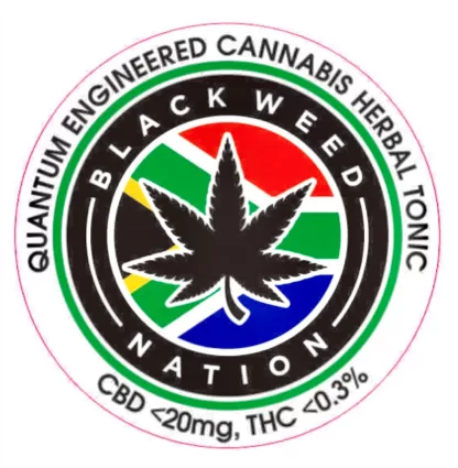 Black Weed Nation Quantum Engineered Cannabis Herbal Tonic