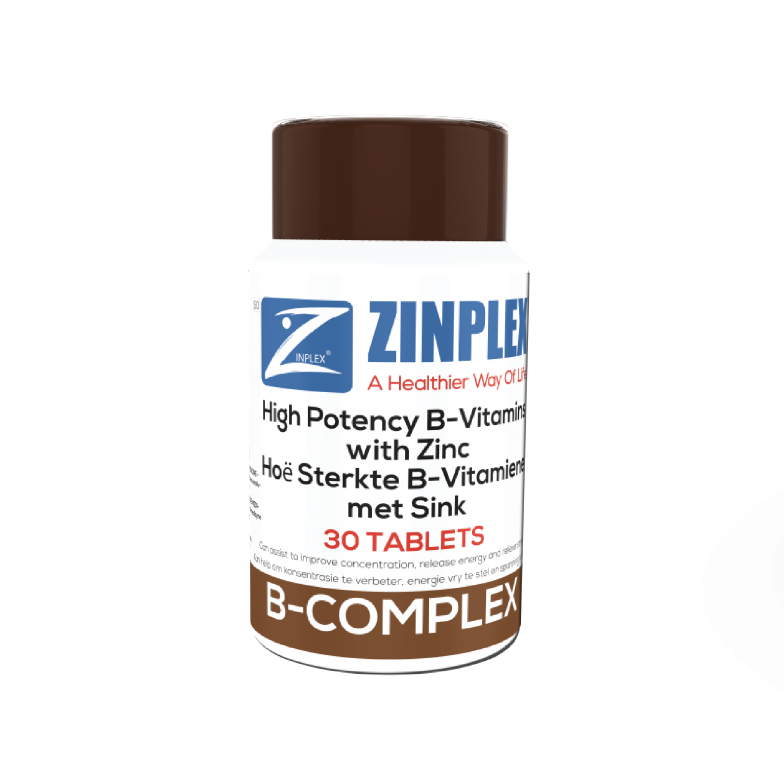 Zinplex B Complex 30 Tablets - Online Vitamins & Natural Medication ...